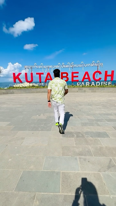 Kuta Beach, Bali Indonesia 🏝️ #bali #deepnigamvloggify #indonesia