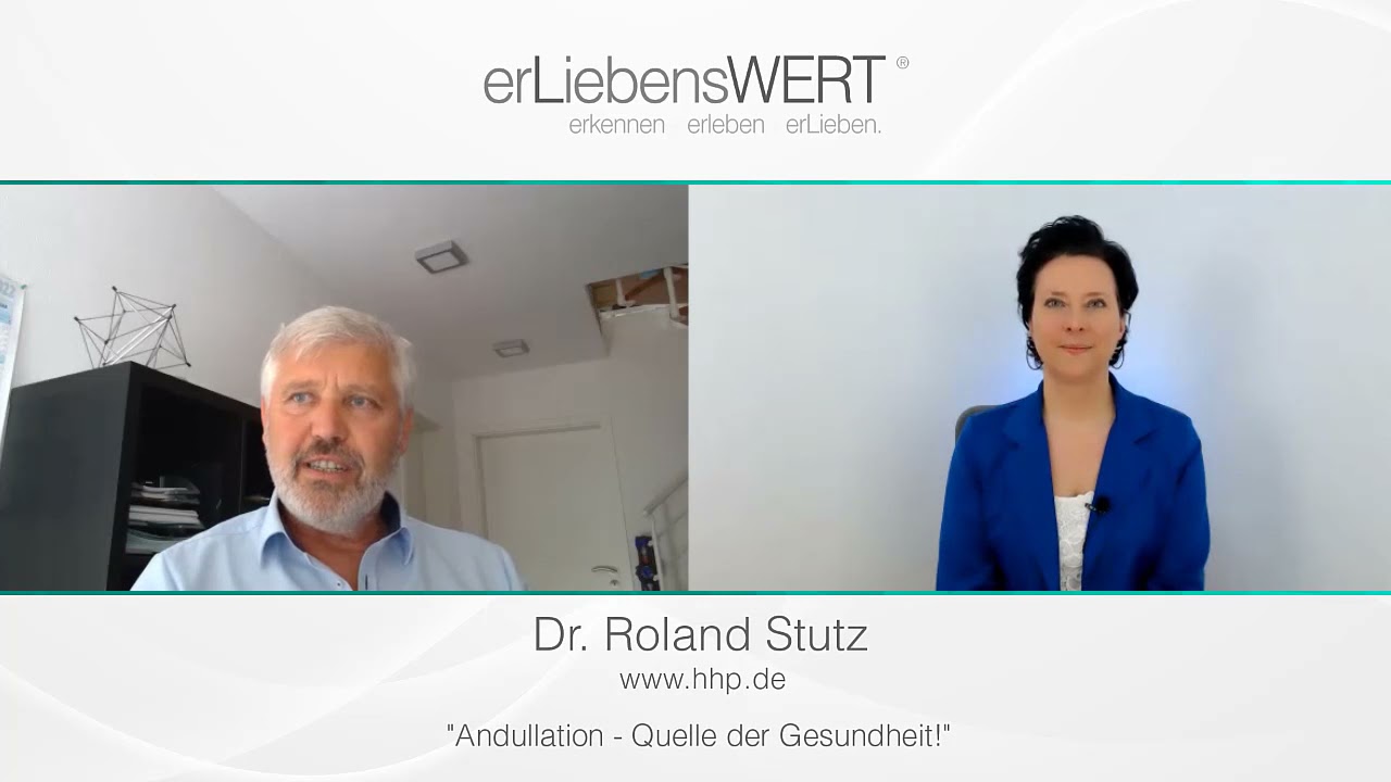 Dr. Roland Stutz | Trailer erLiebensWERT Booster | Andullation