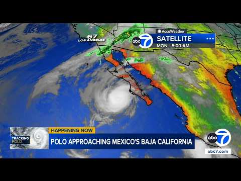 Hurricane Polo approaching Mexico's Baja California. Here's what you need to know