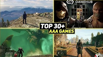Top 30+ AAA High Graphics Games for Android🔥 | Winlator & GameHub Setup (Snapdragon 8 Elite / Gen 3)