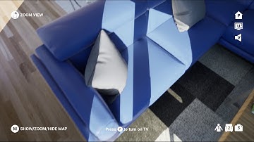 Sofa in Unreal Engine 4 testing quality