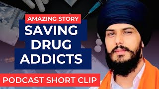 How Bhai Amritpal Singh changed the life of a drug addict! | Short Clip @BasicsofsikhiTV