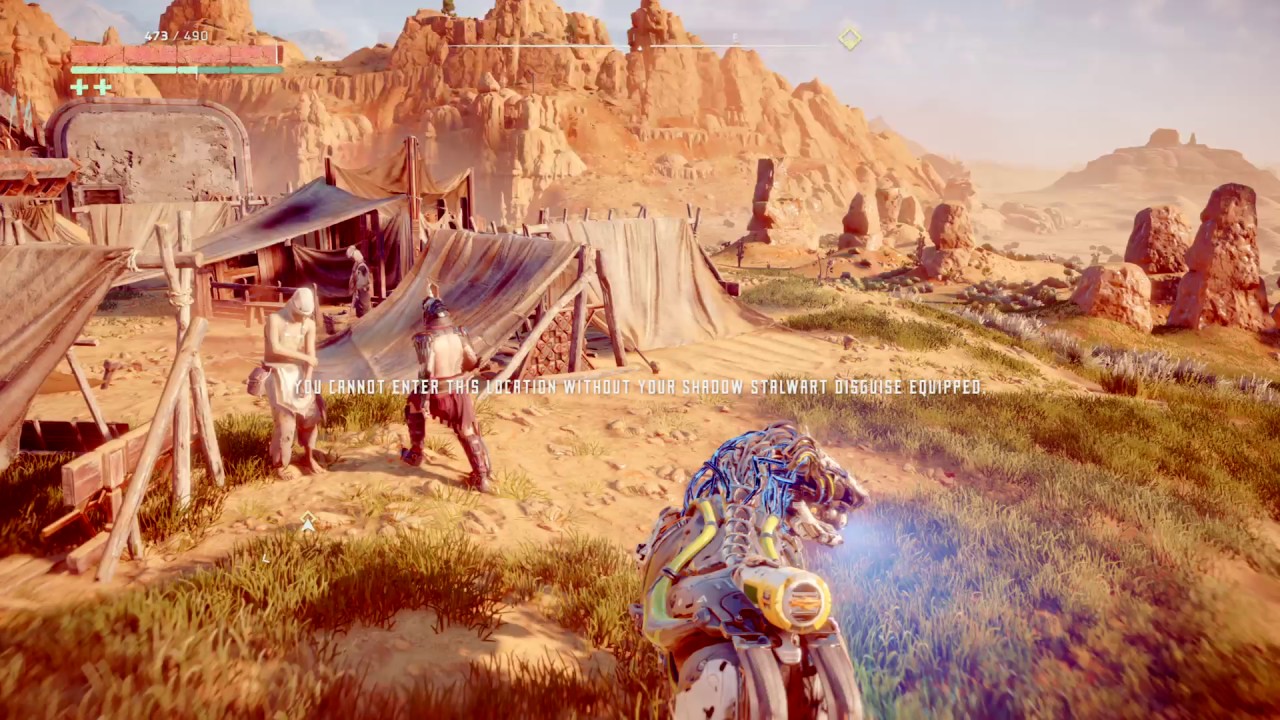 Horizon Zero Dawn Solo Horse Ride Glitch YouTube