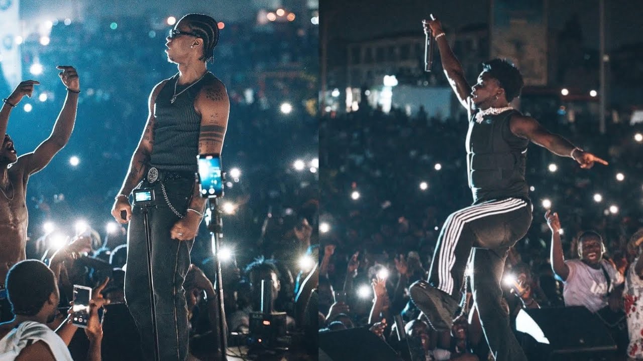 Kidi and Kuame Eugene brought energy on stage as both perform at Shay ...