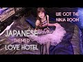 JAPANESE THEMED LOVE HOTEL in Tokyo【東京での人気なラブホに行ってみた・忍者屋敷】