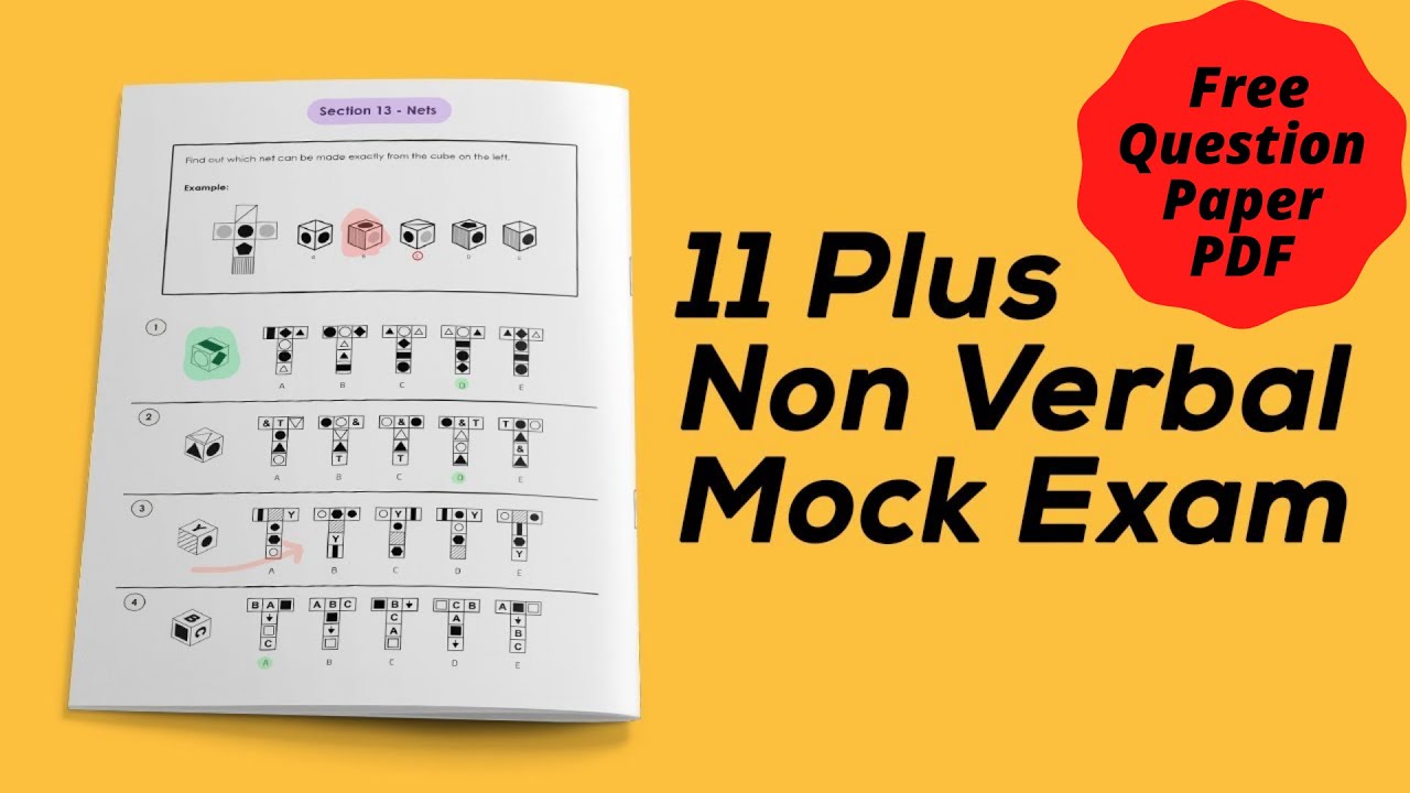 11+ Non Verbal Reasoning - Mock Exam Walkthrough