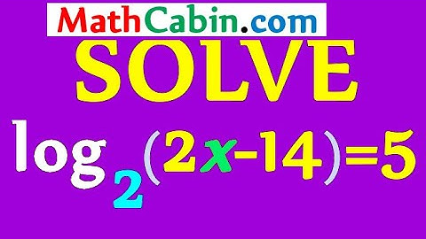 ✔️Logarithmic Equations problem #6 ! ! ! ! !