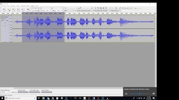 Export Selection in Audacity