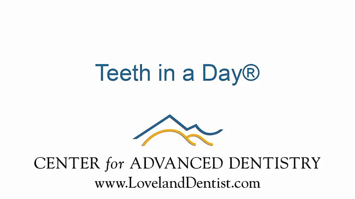 Teeth In A Day | Same-Day Teeth: Never remove your...