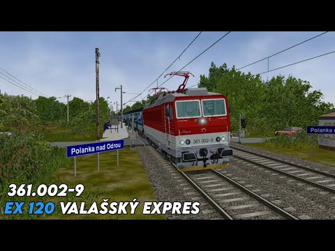 Open Rails Ex Rail Open Rails | Ex 120 Valašský expres | Ostrava Svinov - Hranice na ...