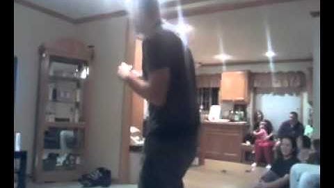 Matt Hager dancing....he is totally sober