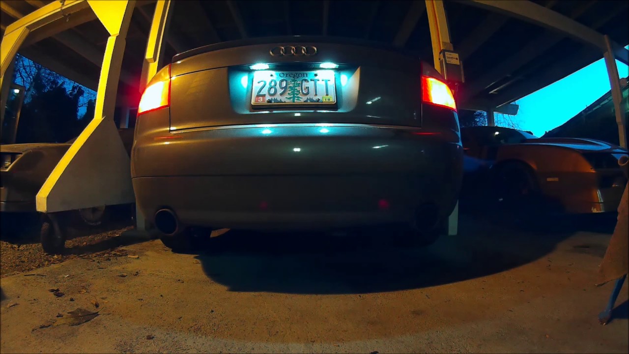 Audi A4 Magnaflow Exhaust - YouTube