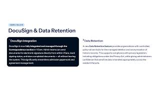 VCare 6.3 Release Video