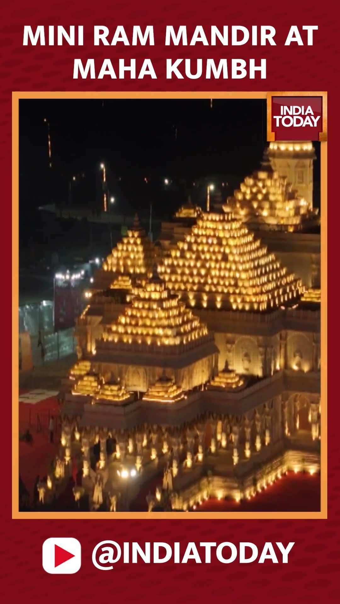 Ram Mandir Replica Displayed At Maha Kumbh 2025 | India Today