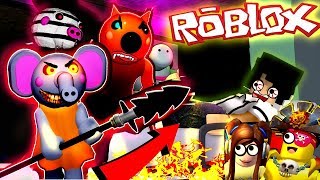 KISAH YOUTUBER BARBAR DIKEJAR GAJAH MERAH - Roblox Piggy chapter 9