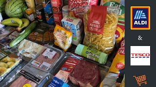 Aldi & Tesco Scotland | UK Family grocery haul | 27th of April :)