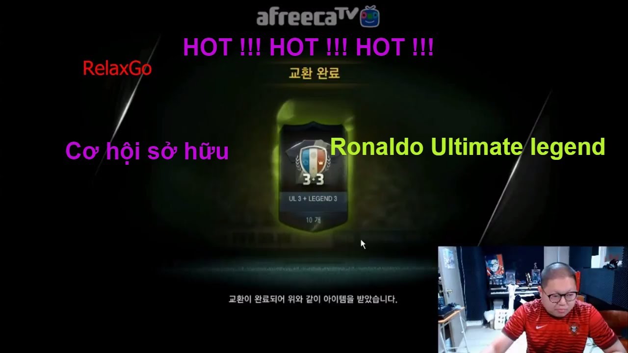 vip fifa online 3  2022 New  [FIFA ONLINE 3] Hàn Quốc mới ra mắt gói thẻ siêu Vip UL3 vs Legend 3, cơ hội Ronaldo UL cực cao