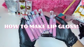 How To Make Lip Gloss | Beginner Friendly + Entrepreneur Life Ep. 2