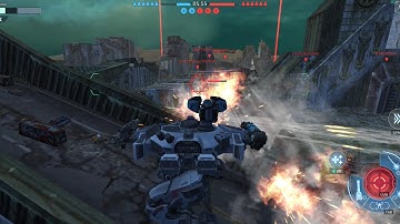 WR Maps Dead City Robots Lancelot, Mercury, Leo, Haechi