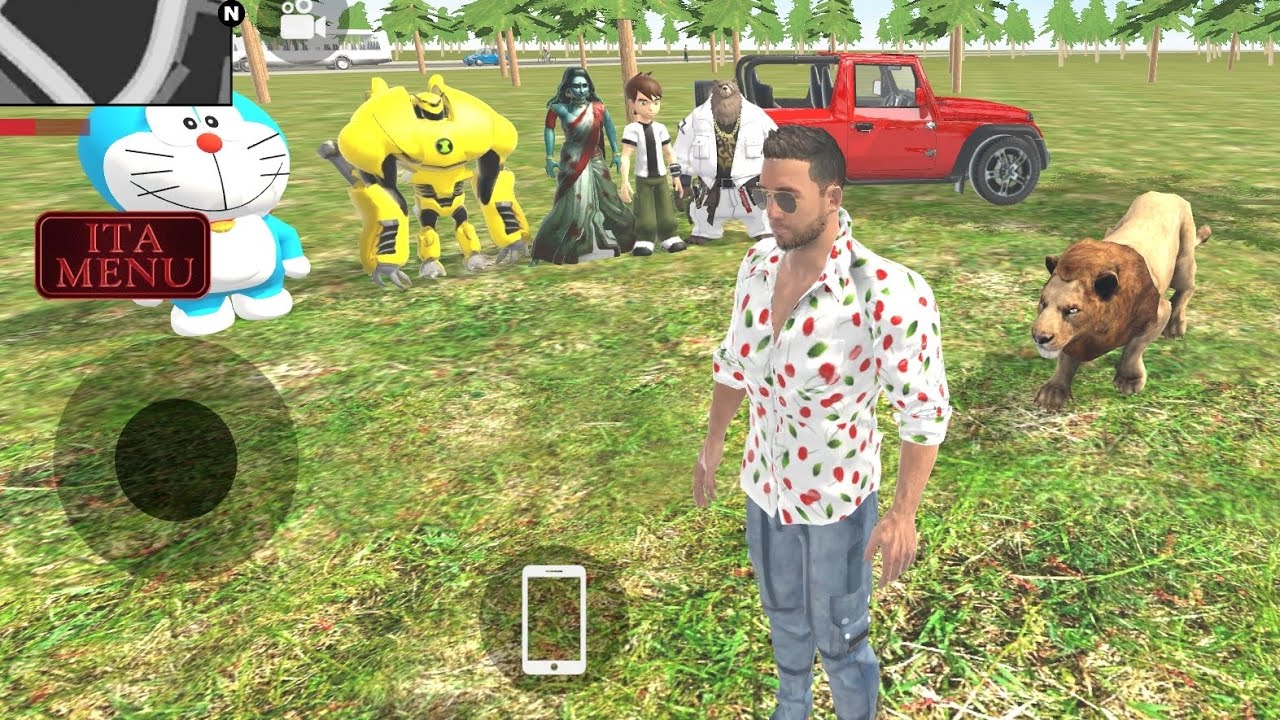 Jungle mein achanak aaya Sher! 😱 | Kya main bach paunga? Indian Thept Auto Samulator Game 🎮 #5