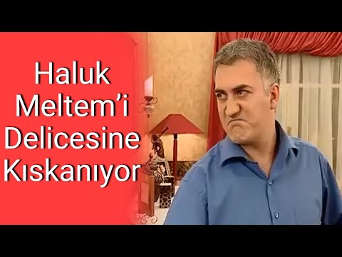 Haluk Meltem'i Delicesine Kıskanıyor (Çocuklar Duymasın 2.Sezon 47.Bölüm)