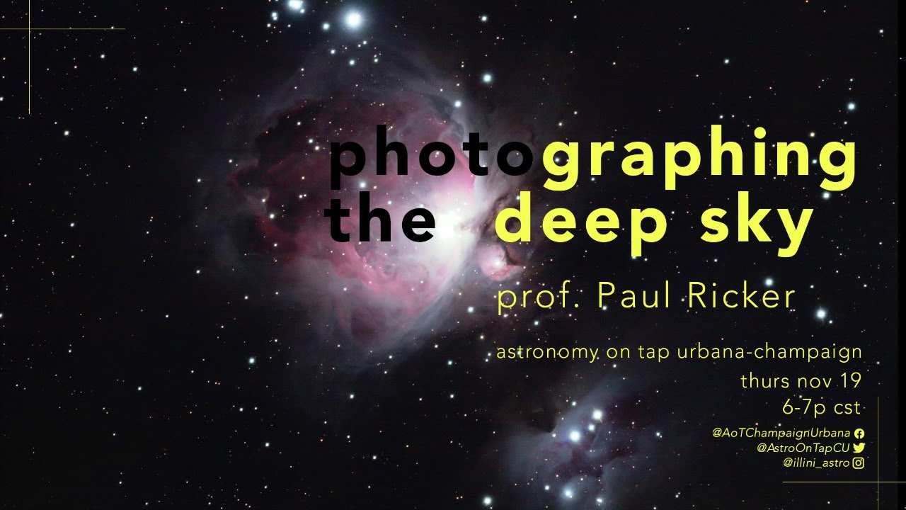 AstroOnTap CU - November 19 - Paul Ricker - YouTube