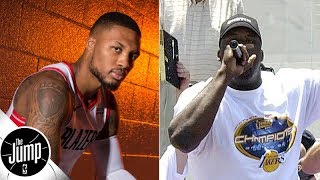 The Damian Lillard-Shaquille O'Neal diss track battle might escalate even more | The Jump