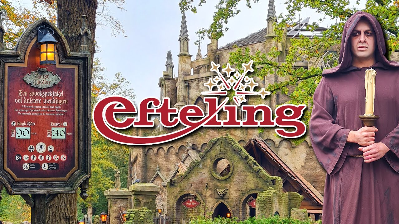 Ouverture de DANSE MACABRE 🧟‍♂️ 🎻 la Merveille d'EFTELING ! 😍 | Les Trips Parconautiques | Ep 112