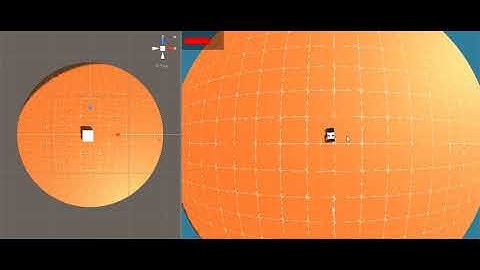 [unity 5] testing round planet