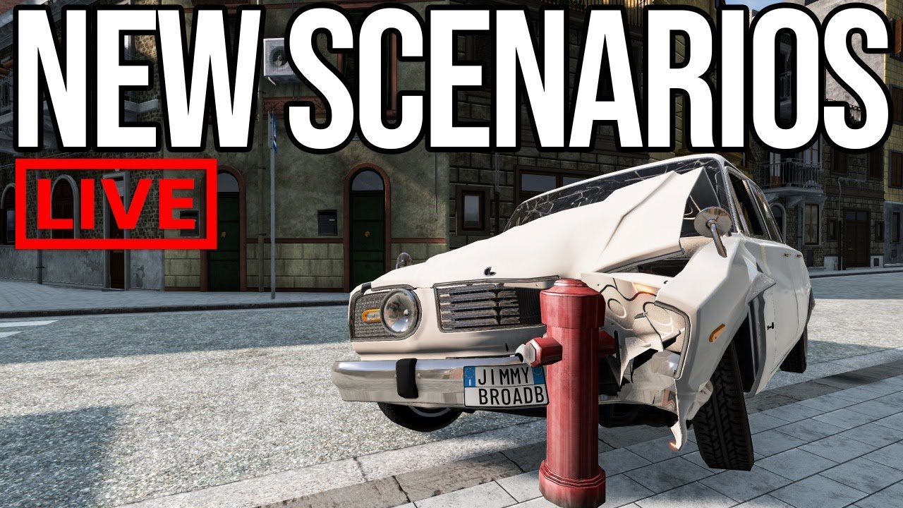 Trying Out The NEW BeamNG Scenarios