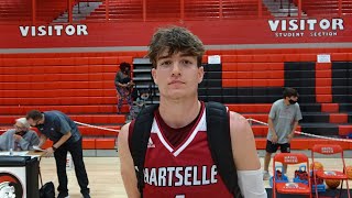 Liberty signee Brody Peebles leads Hartselle over Hazel Green 63-56