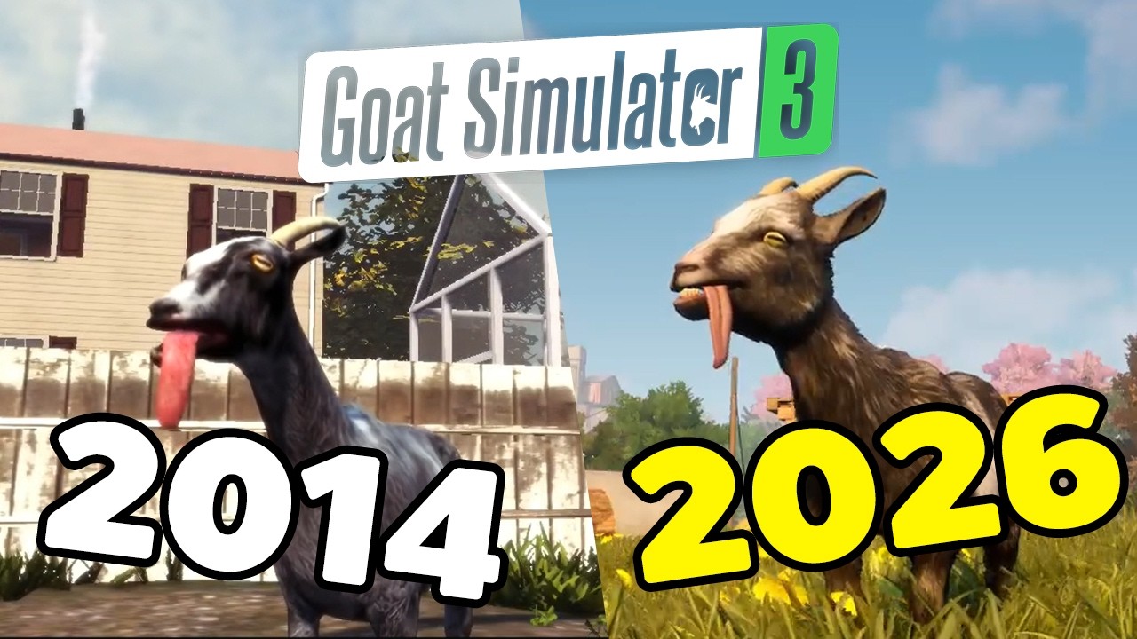 คลิปแรกของช่องฉบับรีเมค - Goat Simulator 3