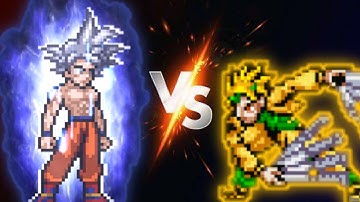 Goku MUI VS Dio K1 (V2) in Jump Force Mugen