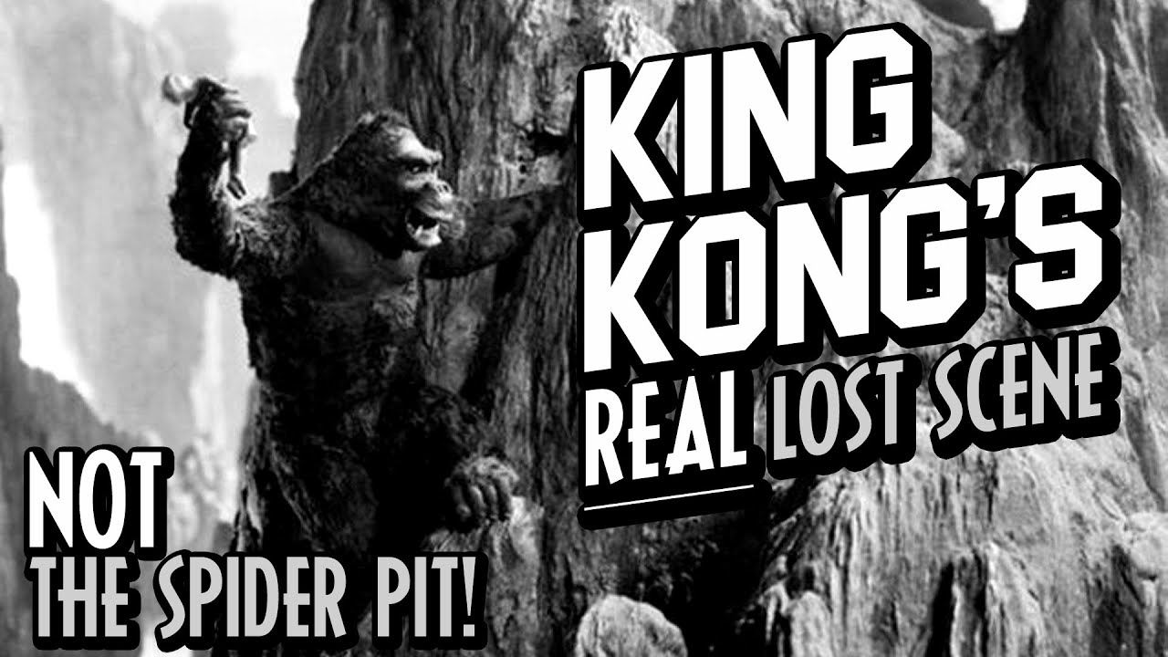НАСТОЯЩАЯ потерянная сцена Кинг-Конга... НЕ ЯМА С ПАУКАМИ!