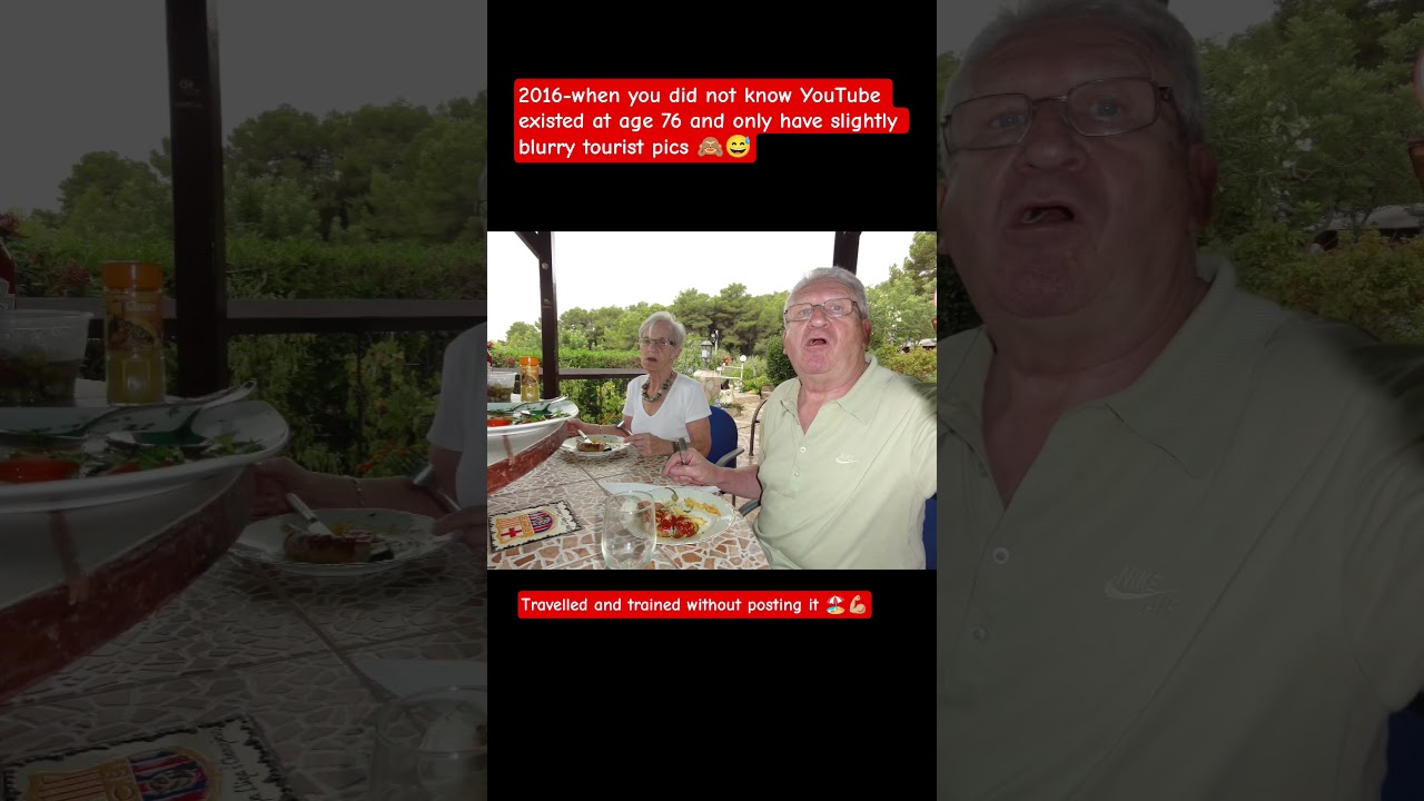 2016 no old social media videos of us; we didn't know IG, YT existed 🙈😅 No algorithm controlled us