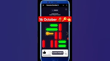 16  October Mini Game 100% Easily Solved Today | Hamster Kombat Mini Game 16 October 🔥🔑💎👈