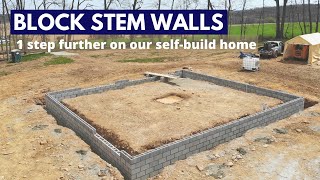 Building Block Foundation Walls | Stem Wall Installation