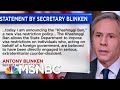 State Dept. Issues Response To Intelligence Report Findings On Khashoggi's Murder | Katy Tur | MSNBC