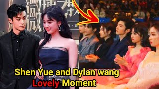 Shen Yue's Affectionate Gesture Toward Dylan Wang at the Tencent Video All-Star Awards Goes Viral!