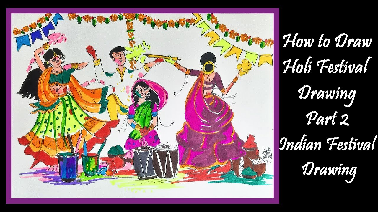Illustration of gudi padwa indian festival posters for the wall • posters |  myloview.com