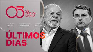 RETA FINAL DA DISPUTA TEM EXPECTATIVA DE REVELAÇÕES E FORTES EMOÇÕES — OS TRÊS DA MANHÃ