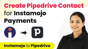 How to Create Pipedrive Contact for Instamojo Payments- Instamojo Pipedrive Integration