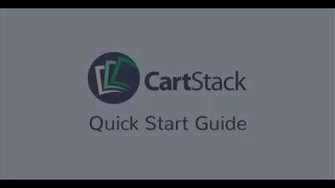 Getting Started with CartStack