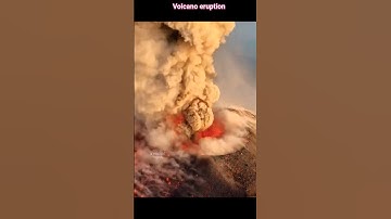 volcano eruption #naturepower  #shorts