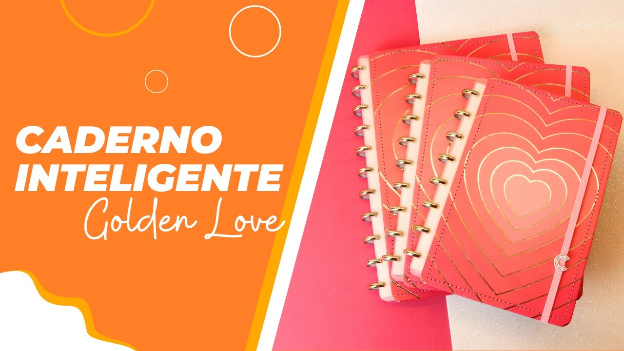 Capa do vídeo Caderno Inteligente Golden Love | Novidades Marpax