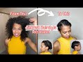 Recreating Pintrest Protective Style | Curly Hairstyle for Any Place