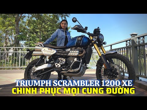 DRIVE TV | Đánh giá TRIUMPH SCRAMBLER 1200 XE - Vẻ ngoài cổ điển - Offroad ấn tượng