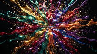 Liquid Color Symphony 8 Hours | 4K TV Screensaver Wallpaper Art No Sound