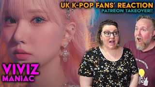 VIVIZ - Maniac - UK K-Pop Fans Reaction