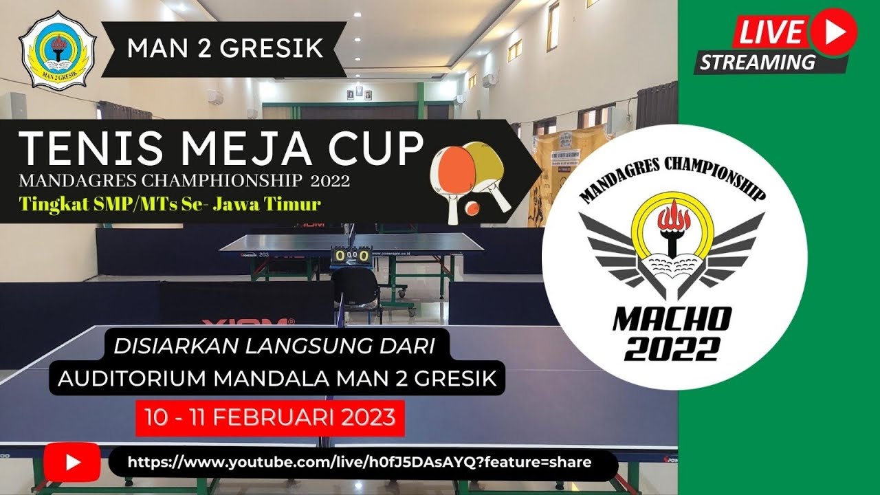 macho-tennis-meja-cup-man-2-gresik-youtube